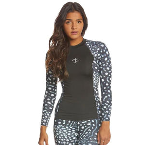 <b>Women's</b> Long Sleeve Breathable <b>Rash</b> <b>Guard</b> Plus Size Sportswear for MMA Swimming Shirt-Custom Manufacturer - Product Image 4