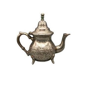 ชุดหม้อกาแฟและชาสแตนเลสสไตล์โมร็อกโกคลาสสิกอาหรับพร้อมฝาปิดและที่จับโลหะสําหรับเดินทางและใช้ในบ้าน - Product Image 1