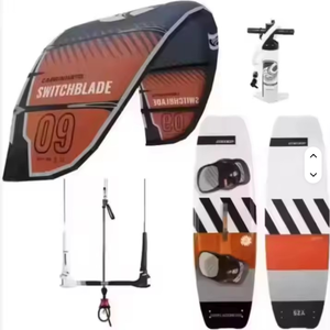 Cerf-volant Switchblade 12m de qualité supérieure 2024, prêt à être expédié pour le kitesurf, les meilleures ventes de tous les temps ! Fonction gonflable incluse - Product Image 1