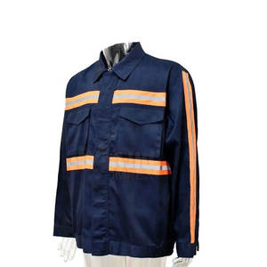 เสื้อแจ็คเก็ตสะท้อนแสงเพื่อความปลอดภัย ชุดทำงานที่มองเห็นได้ชัดเจนสำหรับงานก่อสร้าง อุตสาหกรรม และงานกลางแจ้ง เสื้อแจ็คเก็ตนิรภัยสำหรับงานอุตสาหกรรม - Product Image 3