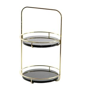 <b>Christmas</b> Party Decoration Metal <b>Cake</b> <b>Stand</b> Fruit <b>Cake</b> Serving 3 Tier Metal <b>Cake</b> Display <b>Stand</b> At Wholesale Price - Product Image 2