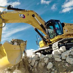 Excavateur Cat avec godet réglable et lame pour les tâches polyvalentes de terrassement et de préparation du site - Product Image 2