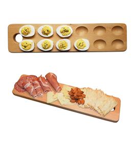 ถาดไม้ใส่ไข่และชาร์คิวรีแบบกลับด้านถาดเสิร์ฟชีส - Product Image 1