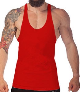 Hot Selling <b>Men's</b> Gym Stringer Vests Custom Wrestling Singlet <b>Top</b> New Design Bodybuilding Vest Custom Stringer <b>Tank</b> <b>Top</b> for Gym - Product Image 2