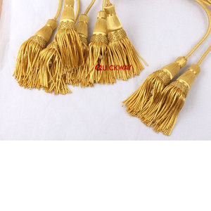Borlas de Oro Personalizadas con Cordón para Uniformes Académicos, Clericales y Magistrales - Product Image 3
