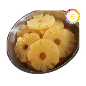 Proveedor al por mayor de anillos de piña enlatados 20oz 580ml sabor dulce calidad de exportación adecuada para supermercado y distribuidor - Product Image 2