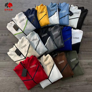 ชุดวอร์มมีฮู้ดสำหรับผู้ชาย Ryan Pro Gear สำหรับฤดูหนาว ป้องกันแบคทีเรีย ไซส์ใหญ่ เป็นมิตรกับสิ่งแวดล้อม ระบายอากาศได้ดี ดีไซน์ 2-in-1 เอวยางยืด ลายพิมพ์ - Product Image 3