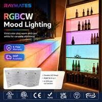 Feuille LED flexible RGBCCT de haute qualité UL ETL 500*250mm DC24V pour rétroéclairage de meuble à vin en marbre