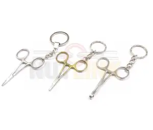 Dental Surgical Micro Halsted Micro Mosquito Forceps Straight Key chain Fully Functional | Miniature Mosquito Key Chain