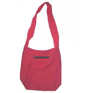 Bolso bandolera de color rosa sólido, ligero, elegante y espacioso para uso diario, recados o salidas informales - Product Image 1