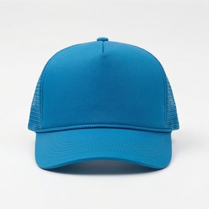 หมวกเบสบอลผ้าฝ้ายแบบกำหนดเอง ผู้ชาย ผู้หญิง ฮิปฮอป หมวกตาข่าย หมวกทรัคเกอร์ ผ้าแคนวาส พิมพ์ลายนูน ใช้กลางแจ้ง ระบายอากาศได้ดี แบบ Snapback - Product Image 1