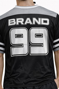 ชุดฟุตบอลอเมริกันสไตล์ใหม่ล่าสุด แบบกำหนดเอง แห้งเร็ว คุณภาพเยี่ยม ขายส่งเสื้อฟุตบอลสั่งทำพิเศษ - Product Image 4