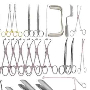Juego de Instrumentos Quirúrgicos Ortopédicos de 32 Piezas de Acero Inoxidable, Grado Quirúrgico Manual, Autoclavable para Uso Ortopédico - Product Image 3