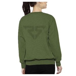 Sudadera de cuello redondo de mujer OEM personalizada de alta calidad, sudaderas de sublimación para mujer precio barato sudaderas de nuevo estilo - Product Image 2