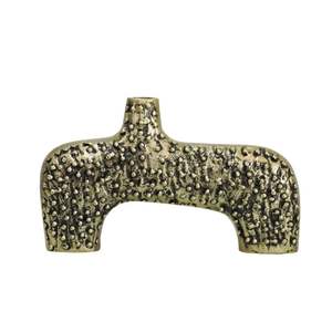 Vase à fleurs en métal de luxe fabriqué à la main Vase d'art décoratif moderne pour la décoration de table à la maison - Product Image 5