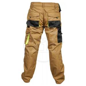 Multi-Pockets Work Britches Rip-Resistant Fireproof Cargo Pants Reflective Strips ANSI Class 1 EN ISO 20471 Class 2 LED Flash - Product Image 4