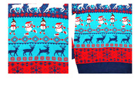 Maßgeschneidertes Weihnachtspullover-Design Personalisiertes Muster Acryl Cartoon Unisex Strickpullover Hersteller