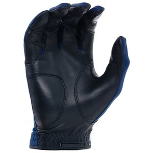 Spandex bleu marine en tissu haute Performance avec gants de golf faits à la main en cuir Cabretta gants de golf antidérapants en cuir personnalisés - Product Image 2