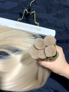 Extensions de cheveux humains vierges vietnamiens de qualité supérieure, noir à blond clair, en vrac, 16-40 pouces, lisses et soyeux, ondulés - Product Image 4