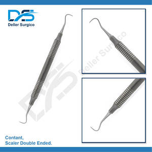 Escalador Instrumento de doble extremo Fabricante quirúrgico dental Pakistán Acero inoxidable Pakistán Estándar de alta calidad - Product Image 3