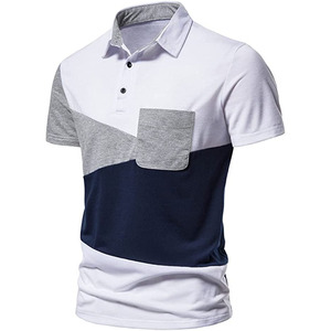 2025 último diseño personalizado Polo manga corta hombres Golf Polo cómodo uniforme camiseta verano invierno hombres algodón Polo camisa - Product Image 5