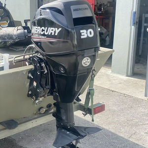 Moteur hors-bord industriel OEM d'occasion 2014, 30 CV, 4 temps, M-erc-ur-y, arbre de 20 pouces, 230 heures, garantie de 3 ans - Product Image 1