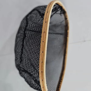 Red de Aterrizaje para Pesca con Mosca al Aire Libre, Red de Trucha, Marco de Madera con Red de Goma Fundida a Mano, Red de Pesca para Aterrizaje de Thor - Product Image 1