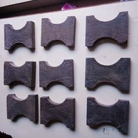 Cuerno de buey de búfalo natural negro de la mejor calidad de Yemen, técnica tallada, estilo náutico para hacer asas, Material de cuerno Real - Product Image 2