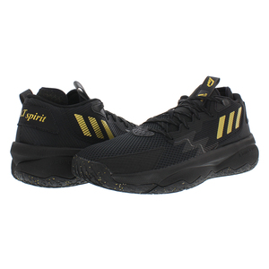 Chaussures unisexes Adidas Dame 8 Couleur : Noir/Or 100% authentiques - Product Image 3
