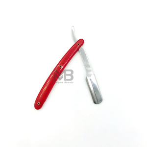 Foldable Manual Barber Straight Razor with Wood Handle Superior Quality Stainless Steel Blades for Men - Product Image 1