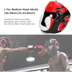 Fabricante Profesional Diseña Tu Propio Estilo Protectores de Cabeza de Boxeo Talla Adulto Cascos Reforzados a Máquina con Costuras Reforzadas - Product Image 6