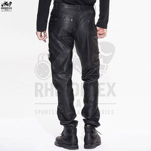 Pantalon en cuir professionnel de haute qualité Prix de gros Pantalon en cuir de qualité pour hommes à bon prix - Product Image 3