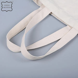 Bolsa de lona de algodón ecológica personalizada al por mayor, bolsa de botella de último estilo, bolsa con logotipo diseñado, característica reciclable impresa - Product Image 6