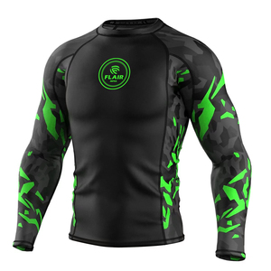 Rashguard Profesional Unisex para MMA, 100% Poliéster, Transpirable, de Secado Rápido, Antibacterial, Ropa Deportiva para Todos los Deportes al Aire Libre - Product Image 3