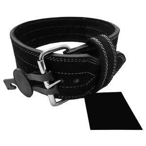 เข็มขัดหนังยกน้ำหนักแบบกำหนดเองหัวเข็มขัดดีไซน์ใหม่สำหรับฟิตเนส - Product Image 1