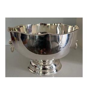 ถังไวน์ถังเครื่องดื่มสีเงินเงางามตู้แช่ไวน์และตู้แช่แช่ไวน์ที่มีมือจับเชือกบนโต๊ะถังน้ำแข็ง - Product Image 2