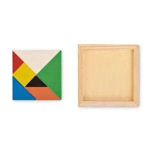 Puzzle Tangram in Legno Personalizzato per Appassionati di Matematica - Product Image 4