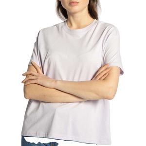 Nueva Camiseta de Cuello Redondo para Mujer 2026, Camisetas de Verano Lisas con Estampado Personalizado al por Mayor, Servicio OEM, Diseño Personalizado 2026 - Product Image 2