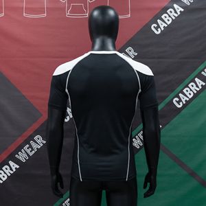 Camiseta de Compresión con Estampado Personalizado para Artes Marciales Mixtas (MMA), Manga Corta, Transpirable, Anti-UV UPF50+, Secado Rápido, 100% Poliéster - Product Image 3