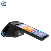 Terminal de point de vente Z108 Android 14 avec imprimante thermique intégrée de 80 mm et double écran pour paiement mobile NFC