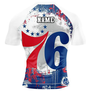 Chemises anti-éruptions cutanées personnalisées sublimées pour hommes MMA Rash Guard vente en gros Rash guard Compression à manches courtes - Product Image 2