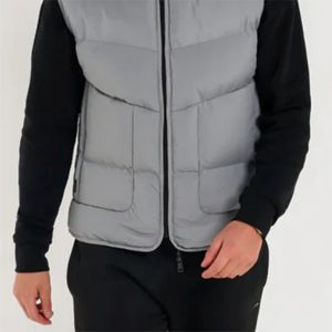Gilet noir-Design élégant et fonctionnel avec poches latérales pratiques et détails haut de gamme pour un confort et un style quotidiens - Product Image 6