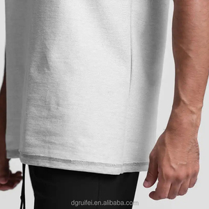 Vêtements personnalisés marque privée respirant Fitness entraînement hommes t-shirt sans manches surdimensionné coupé Fitness Gym débardeur hommes - Product Image 4