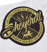 Uniforme de Jiu Jitsu Personalizado de Alta Calidad en Poliéster/Algodón, Ligero, Transpirable, Elástico, Resistente al Encogimiento, de Secado Rápido, con Logotipo Frontal