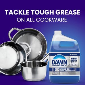 Détergent à vaisselle manuel professionnel Dawn Heavy Duty pour casseroles et poêles, 1 gallon (lot de 2) - Product Image 5