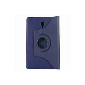 Étui pour tablette Netzy bleu marine pour Samsung Galaxy Tab T590, support rotatif à 360°, étui de protection en TPU, acrylique, PU, PC compatible - Product Image 1