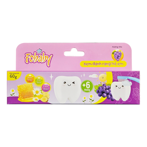 Ingredientes Químicos para Uso Doméstico para Niños, Pasta Dental con Sabor a Uva de 50g, Reparación de Caries con Aliento Fresco para Niños de 6 Meses - Product Image 2