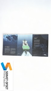 บริการพิมพ์ใบปลิวสำหรับแผ่นพับกระดาษแข็งแบบกำหนดขนาดได้เอง - Product Image 5