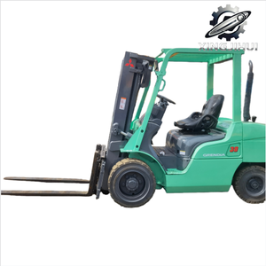 Montacargas Mitsubishi FD30NT de 3 toneladas, montacargas usado de Japón, motor S4S de 3 toneladas, máquina usada de segunda mano, a gasolina, con desplazamiento lateral - Product Image 1