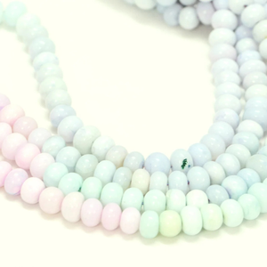 Perles rondes en opale multicolores : Bijoux en pierres précieuses AAA (7-10 mm) - Product Image 4